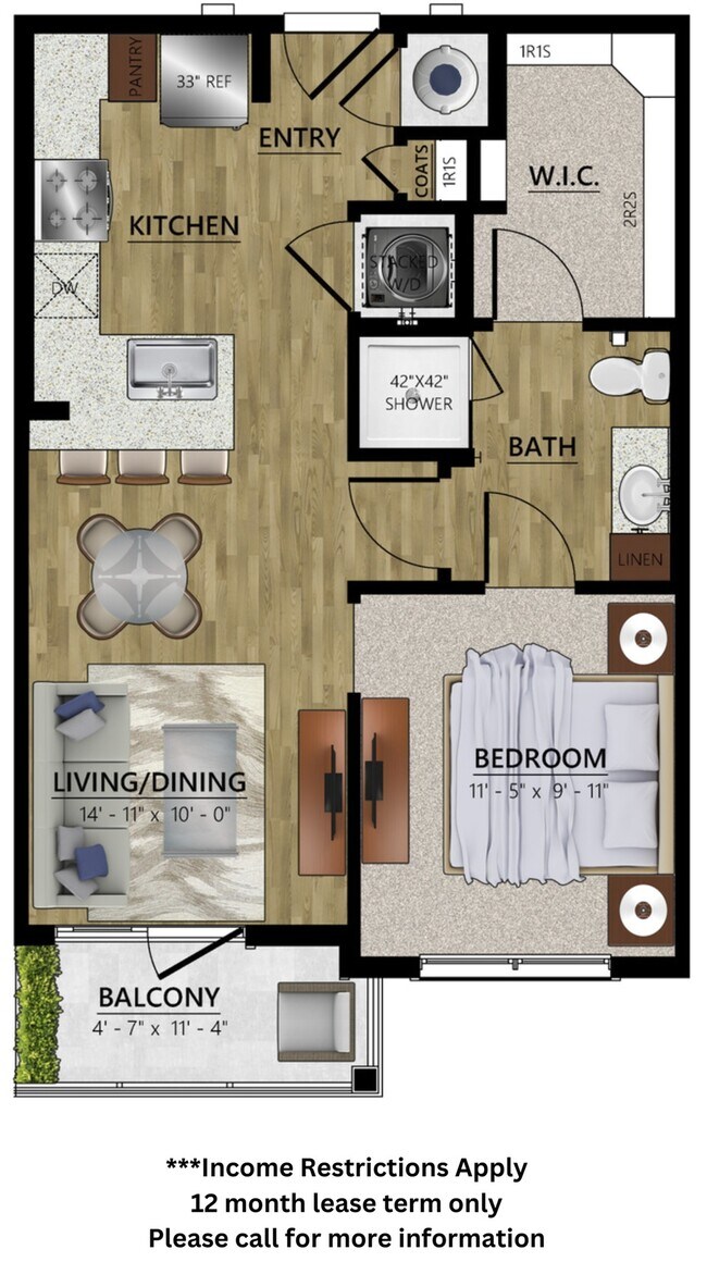 Minimalist | A1 - (e) 1330 floor plan